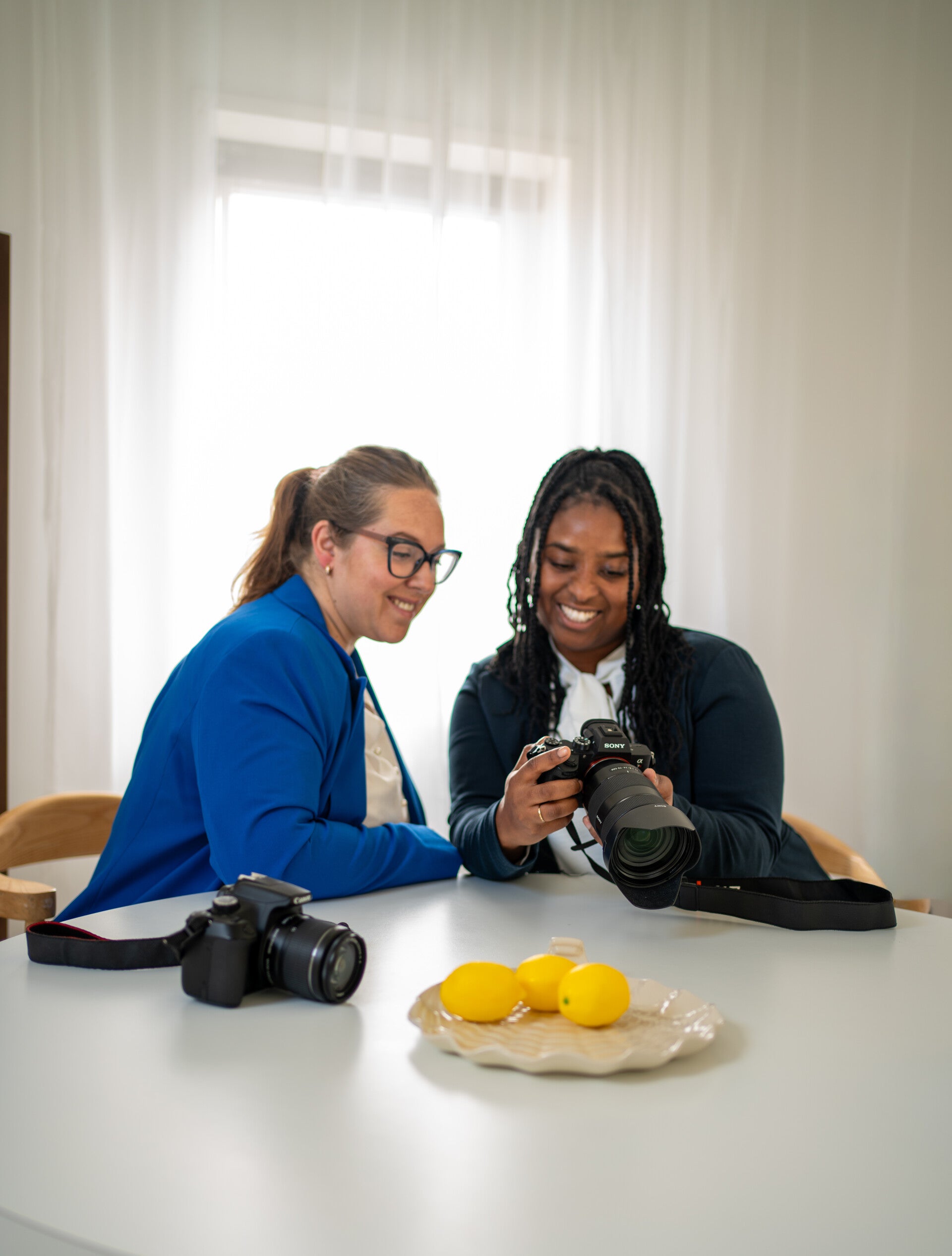 Staand portretachtig fotografiebeeld